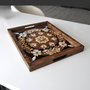 Aberto Design Bandeja REF045 Multicolor en Madera Maciza